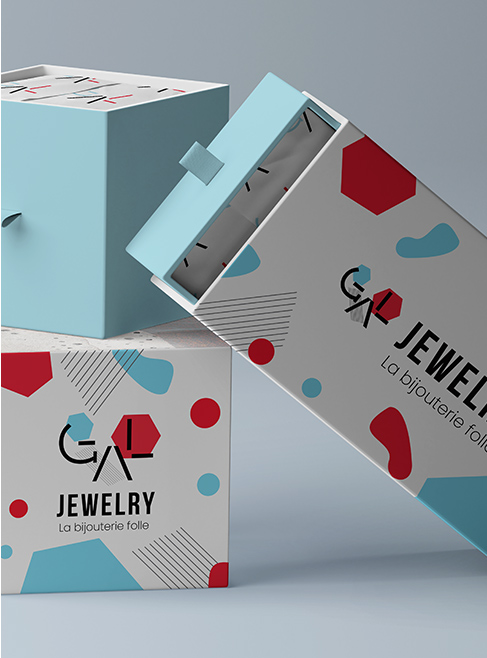 packaging bijouterie Gal Jewel