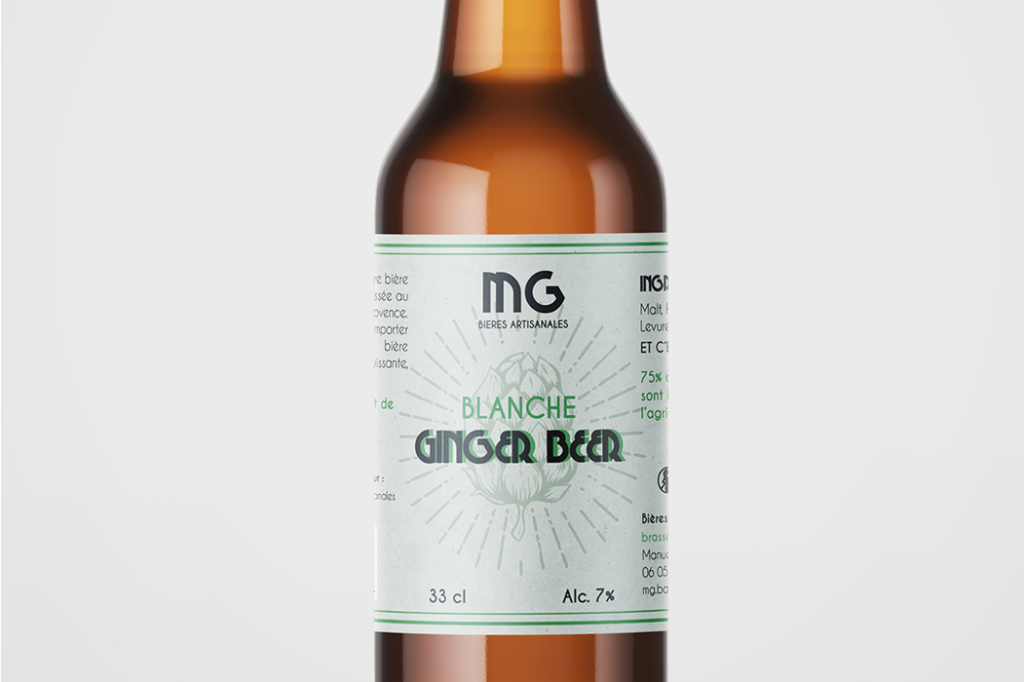 bières mockup design MG Bières